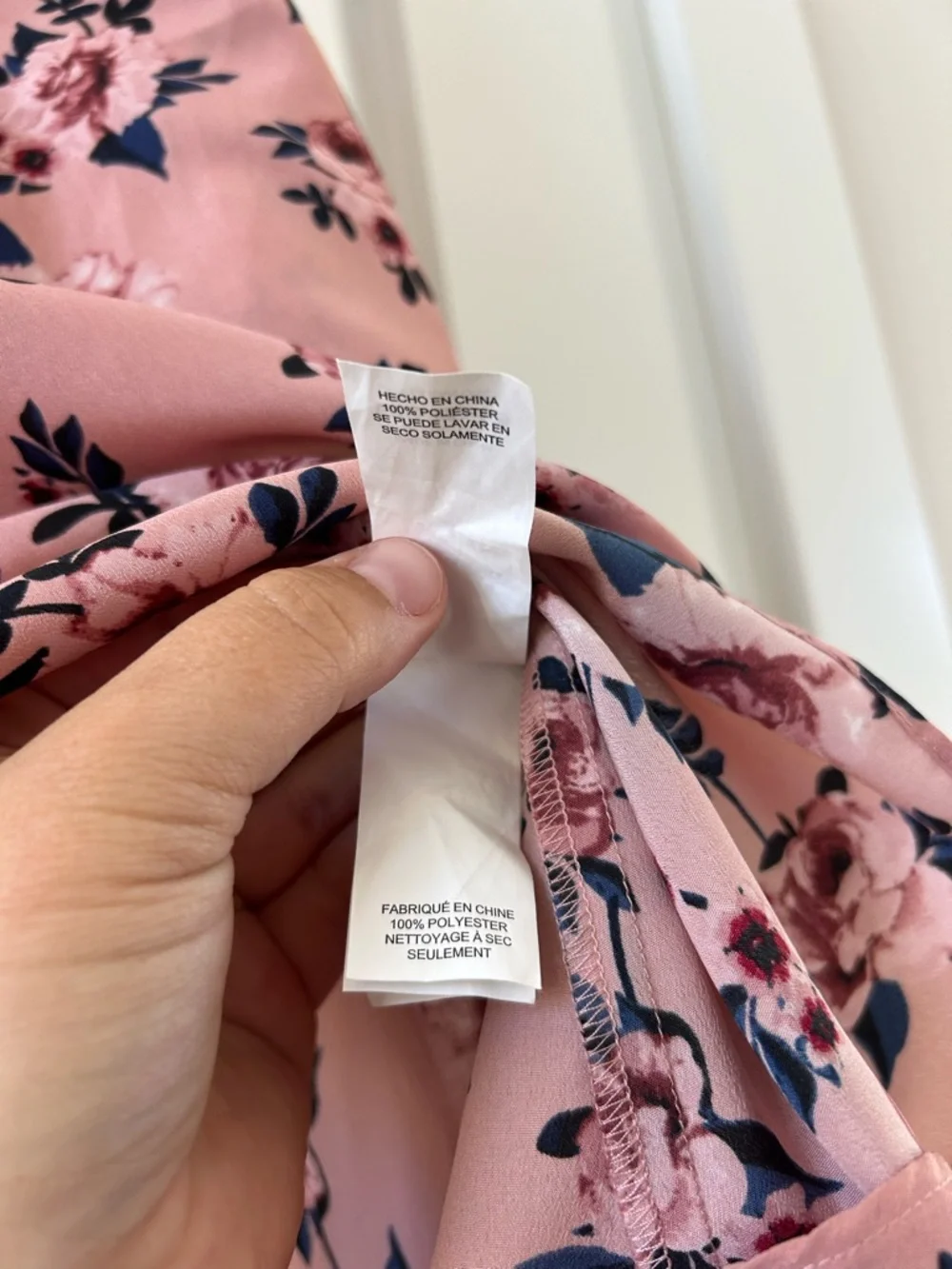 Kate Spade Prairie Rose Flutter Sleeve Blouse Pink Floral XS Ruffle Yoke - Picture 3 of 6